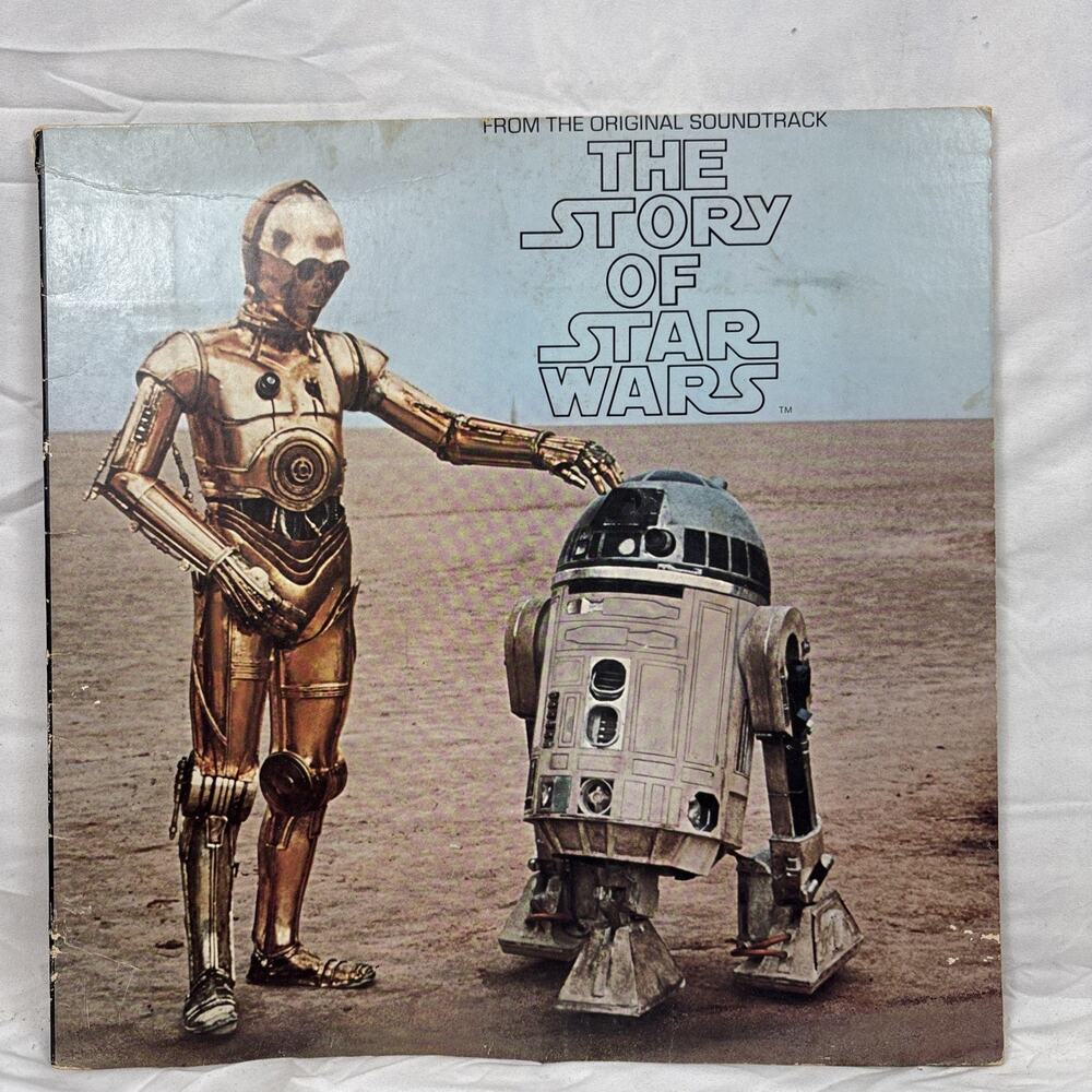 1977 The Story Of Star Wars Original Soundtrack Vintage LP Record